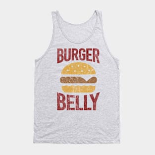 Burger Belly Vintage Distressed Tank Top